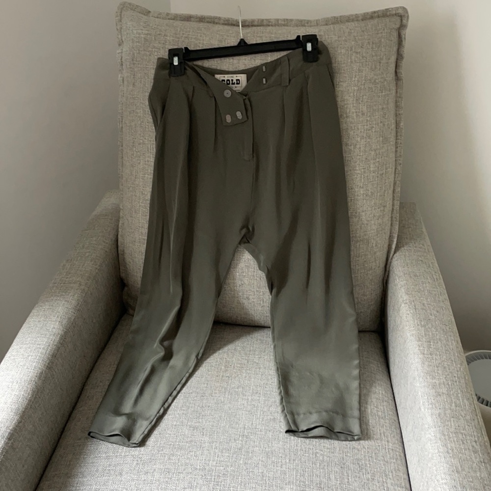 Stone Cold Fox silk pants